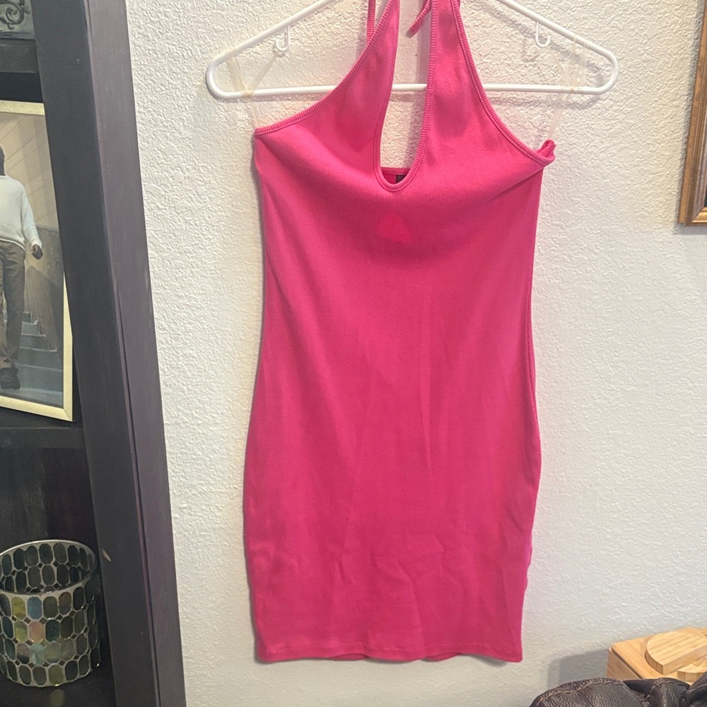 Wild Fable Vibrant Pink Knit Top